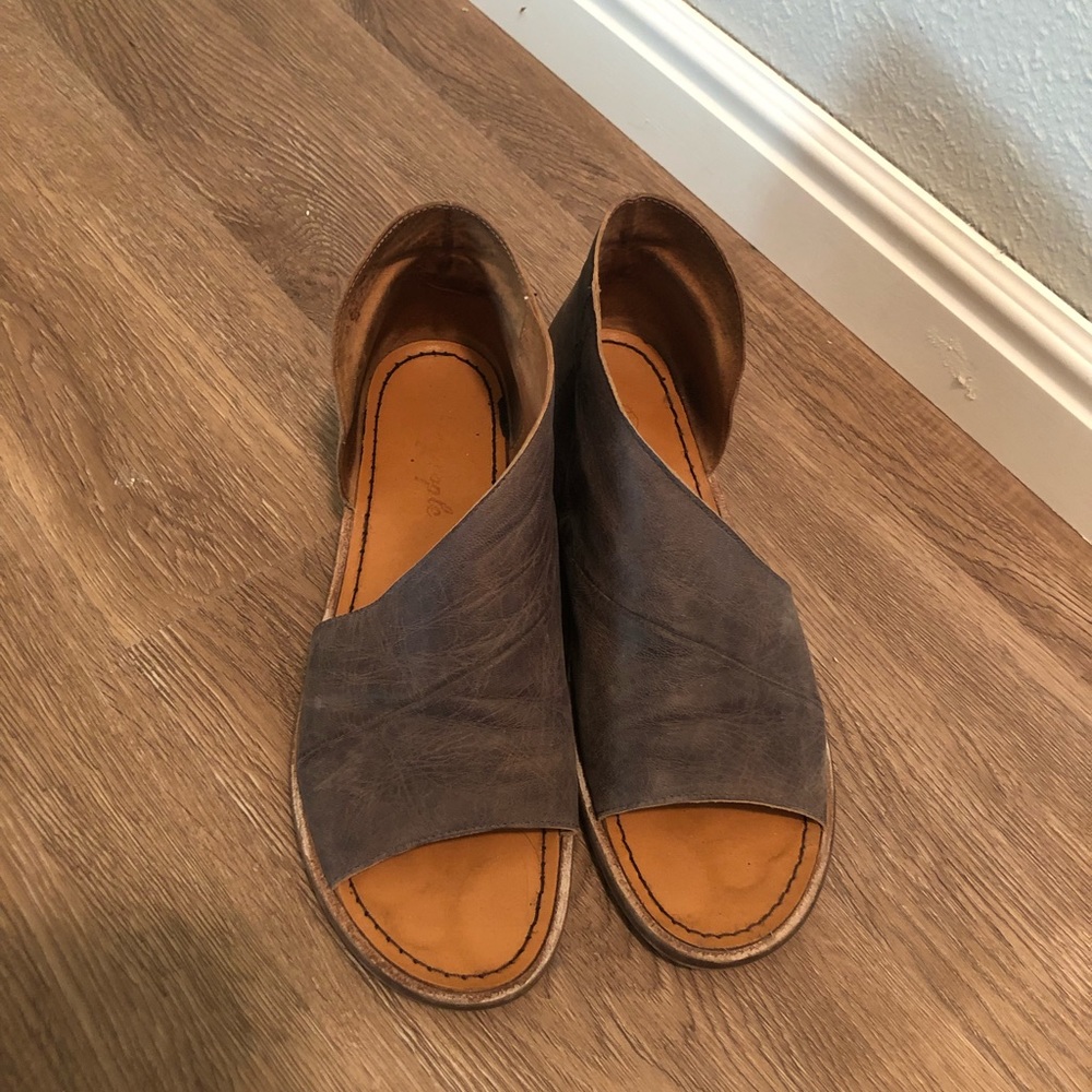 Free people leather sandals
